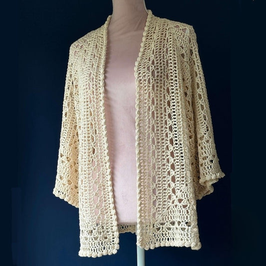 Crazy Hexi Cool Cardi crochet pattern