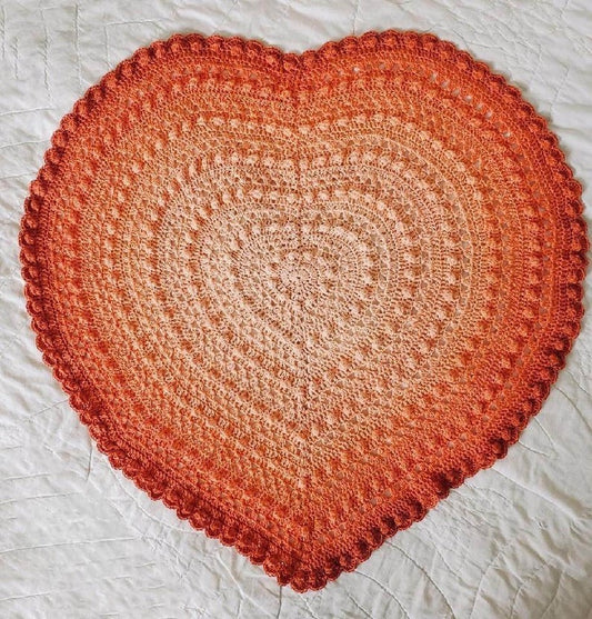 Heart Full of Love Crochet Blanket pattern