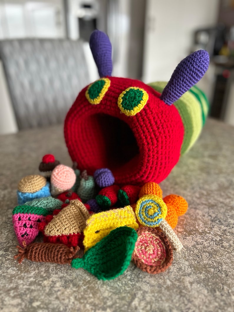 The Hungry Caterpillar Crochet Pattern