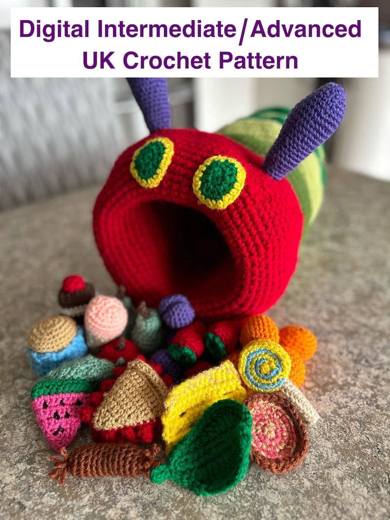 The Hungry Caterpillar Crochet Pattern